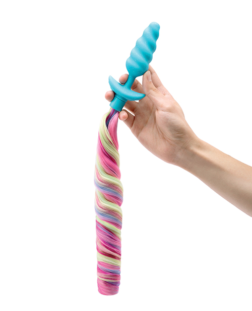 Buy b-vibe b-Vibe Unicorn Tail Vibrating Butt Plug - Special Edition