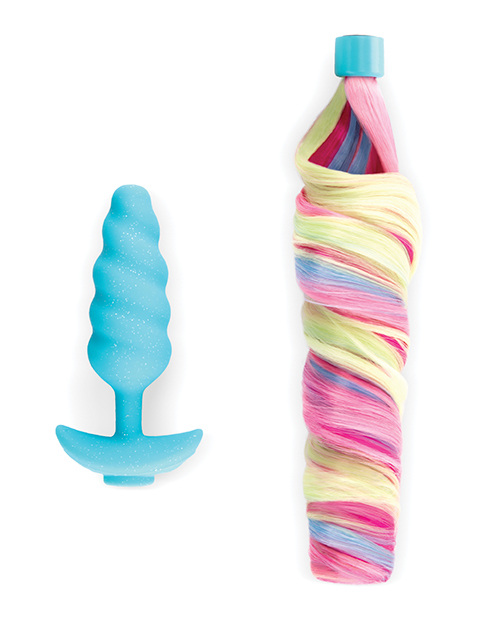 Buy b-Vibe Unicorn Tail Vibrating Butt Plug - Special Edition