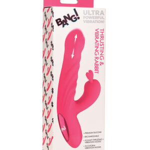 Shop Bang! 10X Thrusting & Vibrating Rabbit - Pink online