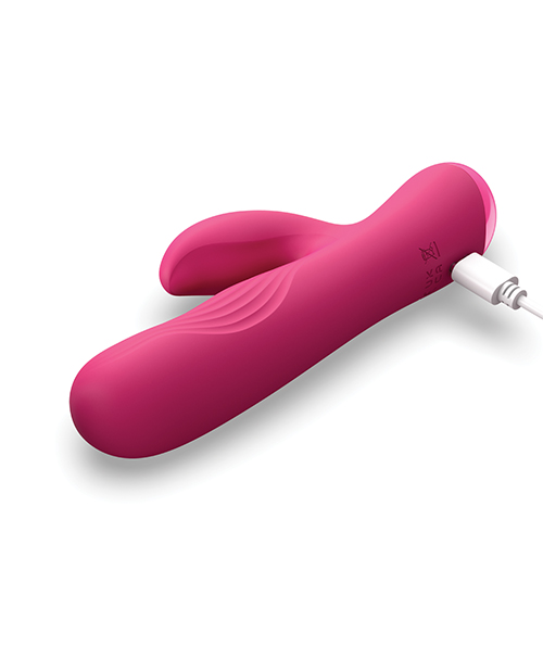 Buy Bang! BG Ribbed Silicone Rabbit - Pink