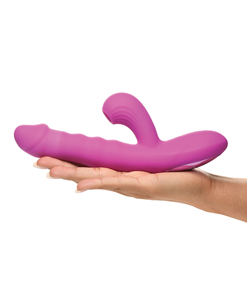Buy Bang! Bang! Thrusting & Sucking Rabbit Vibrator - Purple