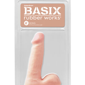 Shop Basix Rubber Works 6" Dong - Flesh online