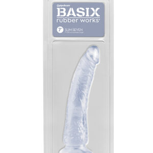 Shop Basix Rubber Works 7" Slim Dong - Clear online
