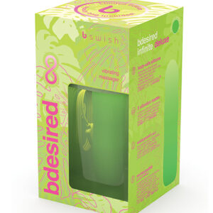Shop Bdesired Infinite Deluxe LE Paradise Vibrator - Green online