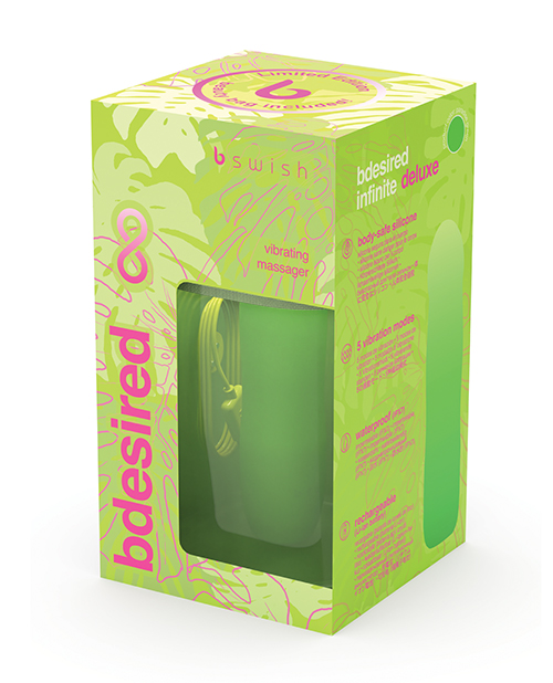 Shop Bdesired Infinite Deluxe LE Paradise Vibrator - Green online