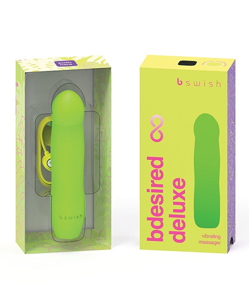 Bdesired Infinite Deluxe Paradise Vibrator - Green for sale