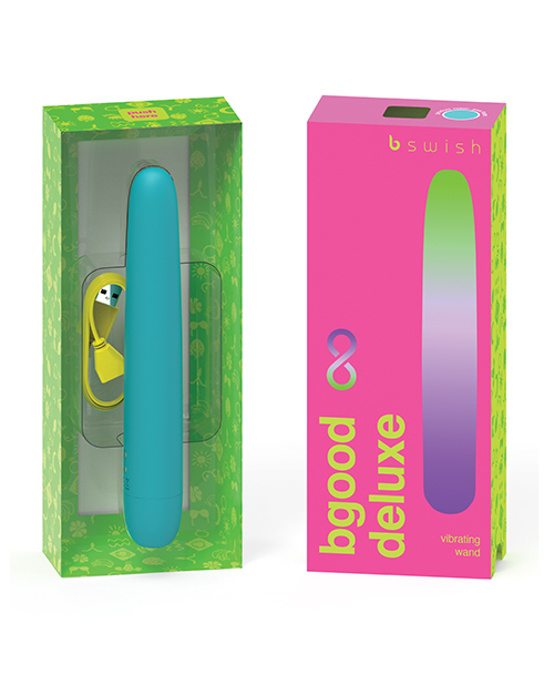 Buy B Swish Bgood Infinite Deluxe Vibrator - Sea Foam