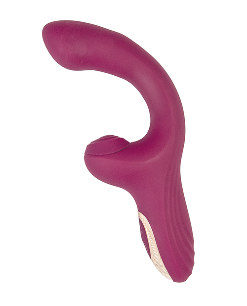 Blaze Heat Up Thumper Massager - Eggplant for sale
