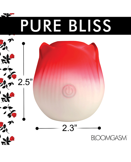 Buy Bloomgasm Bloomgasm Pulsing Petals Throbbing Rose Stimulator - Red