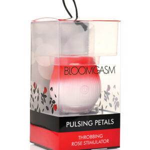 Shop Bloomgasm Pulsing Petals Throbbing Rose Stimulator - Red online