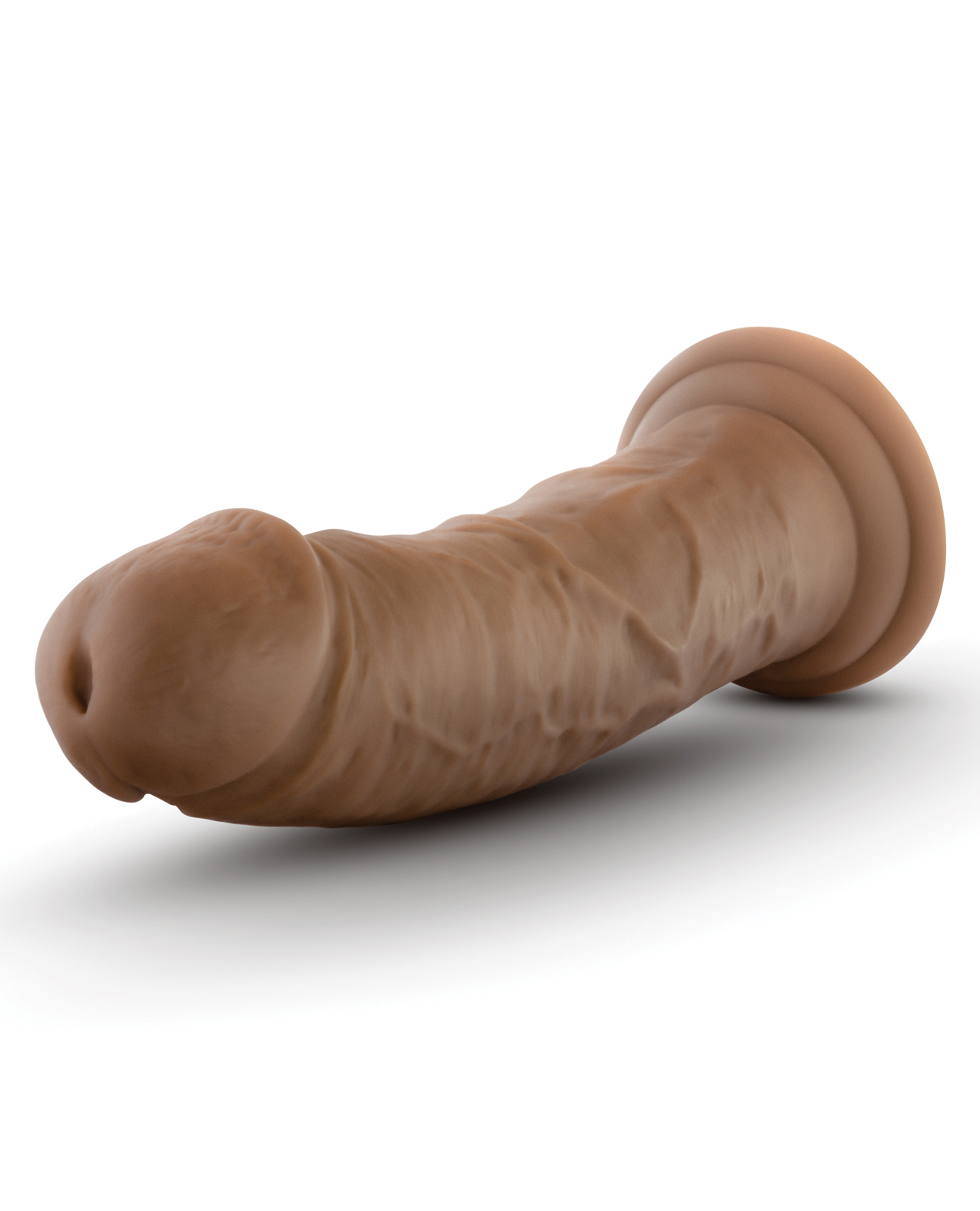 Blush Au Naturel 8" Dildo w/Suction Cup - Mocha for sale