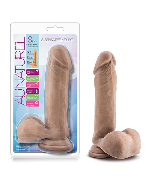 Shop Blush Au Naturel 8" Sensa Feel Dildo - Latin online