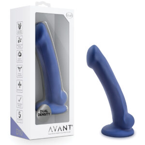 Shop Blush Avant D10 Silicone Dildo - Ergo Mini Indigo online