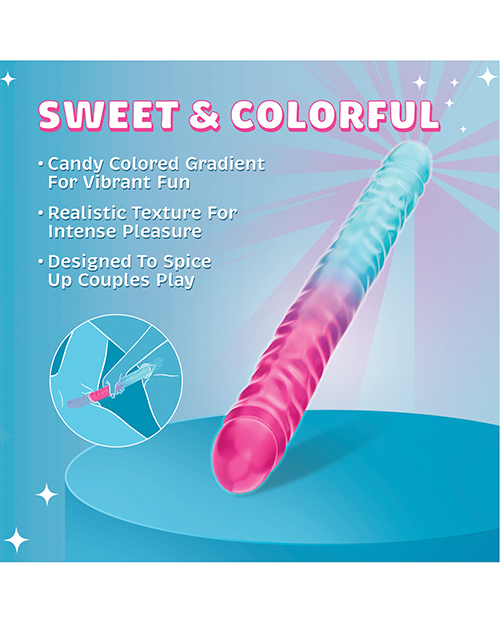Buy Blush B Yours 18" XX Large Double Dong Candy Papi - Multi Colors