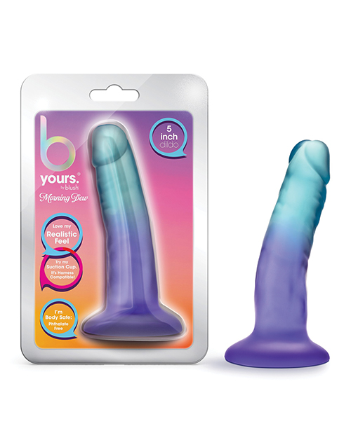 Shop Blush B Yours 5" Morning Dew Dildo - Sapphire online