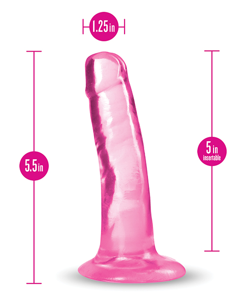 Buy B Yours Plus Blush B Yours Plus 5" Hard n' Happy Dildo - Pink