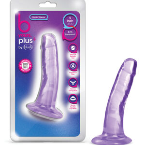 Shop Blush B Yours Plus 5" Hard n' Happy Dildo - Purple online
