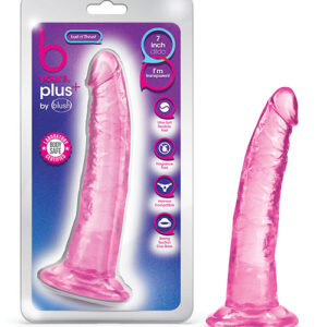 Shop Blush B Yours Plus 7" Lust n' Thrust Dildo - Pink online