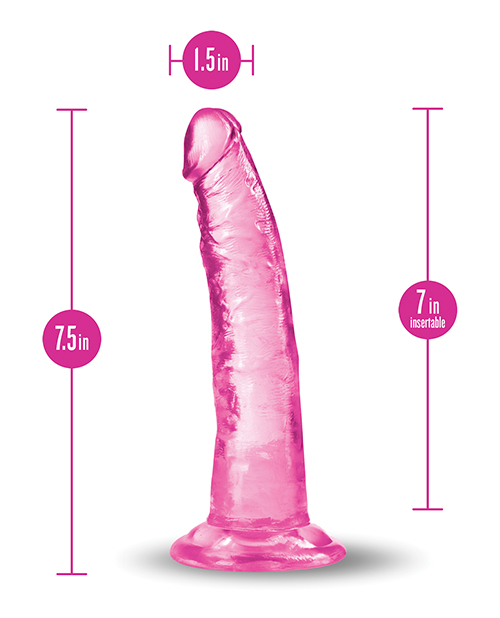 Buy B Yours Plus Blush B Yours Plus 7" Lust n' Thrust Dildo - Pink