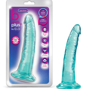 Shop Blush B Yours Plus 7" Lust n' Thrust Dildo - Teal online