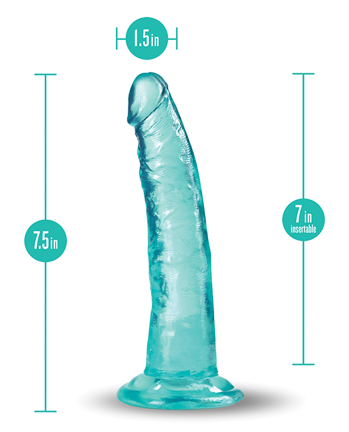 Buy B Yours Plus Blush B Yours Plus 7" Lust n' Thrust Dildo - Teal