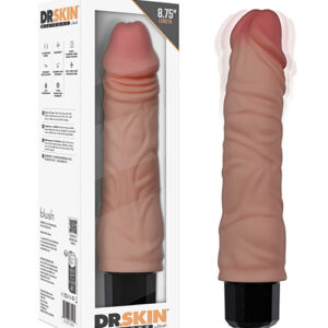 Shop Blush Dr. Skin Dr. Hunt 8.75" Vibrating Dildo - Beige online