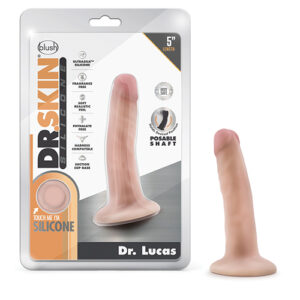 Shop Blush Dr. Skin Silicone Dr. Lucas 5.5" Dildo - Vanilla online