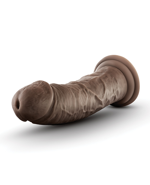 Blush Dr. Skin Silicone Dr. Shepherd 8" Dildo w/Suction Cup - Chocolate for sale