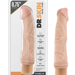 Shop Blush Dr. Skin Vibe 9" Dong #6 - Beige online