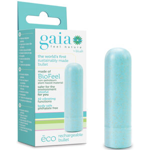 Shop Blush Gaia Eco Rechargeable Bullet - Aqua online