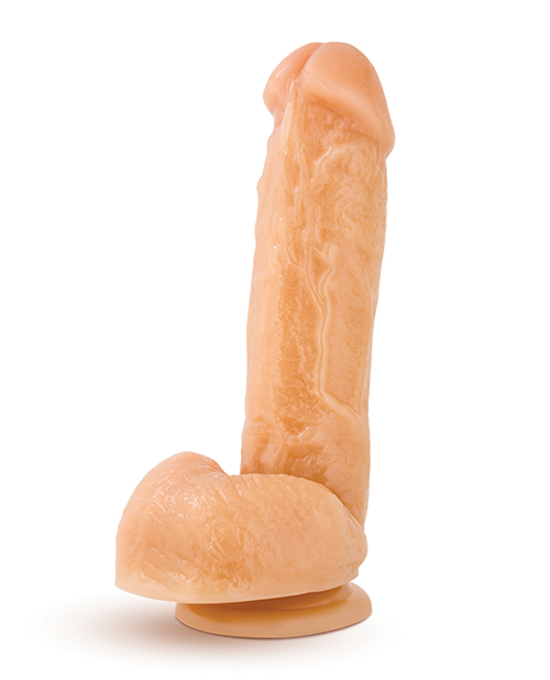 Blush Hung Rider Trigger 7" Dildo w/Suction Cup - Flesh for sale