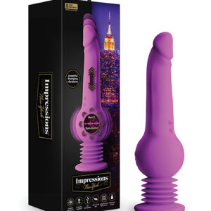 Shop Blush Impressions New York Gyro Quake Dildo - Purple online