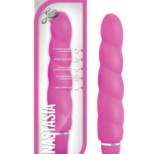 Shop Blush Luxe Anastasia Silicone Vibrator - Pink online