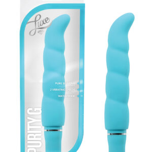 Shop Blush Luxe Purity G Silicone Vibrator - Aqua online