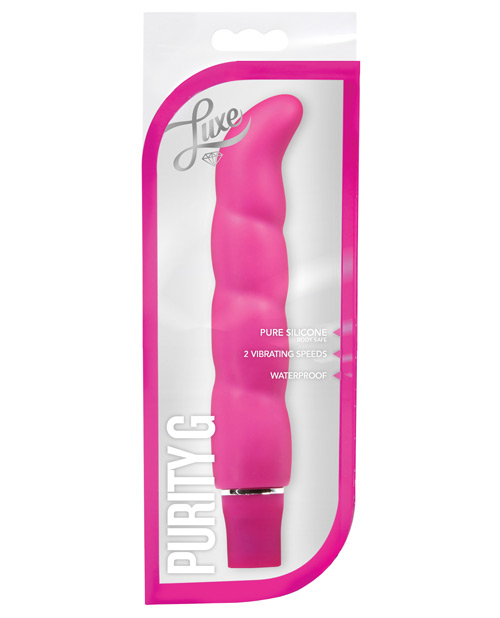 Shop Blush Luxe Purity G Silicone Vibrator - Pink online