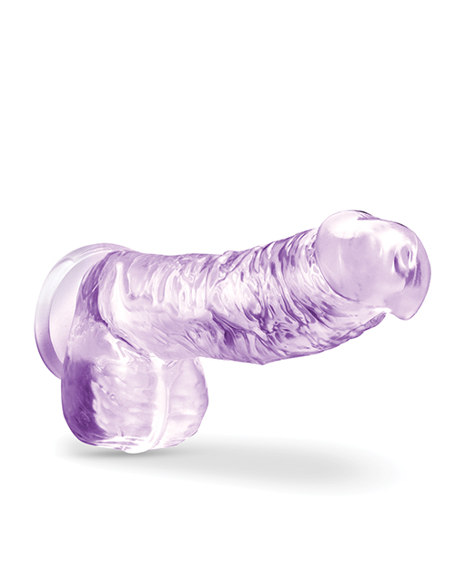 Blush Naturally Yours 6" Crystalline Dildo - Amethyst for sale