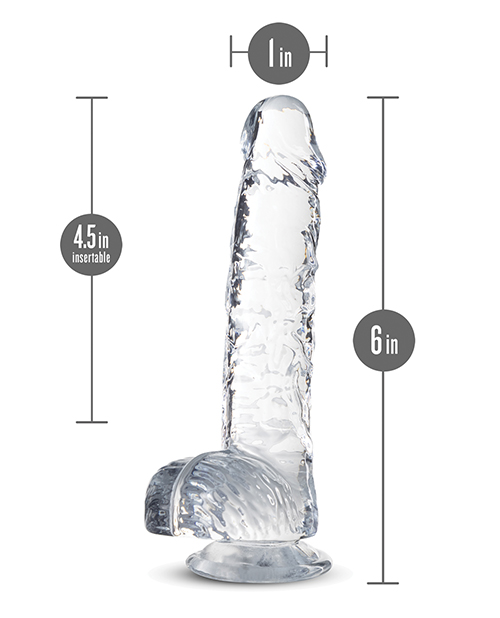 Buy Naturally Yours Blush Naturally Yours 6" Crystalline Dildo - Diamond