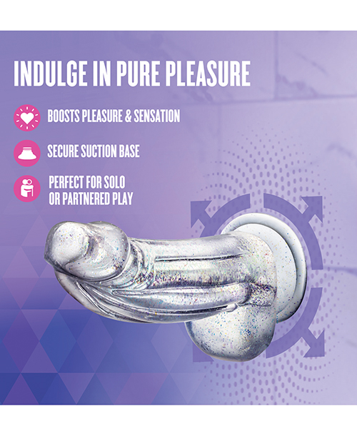 Buy Blush Naturally Yours Bling - Sparkling Clear Dildo