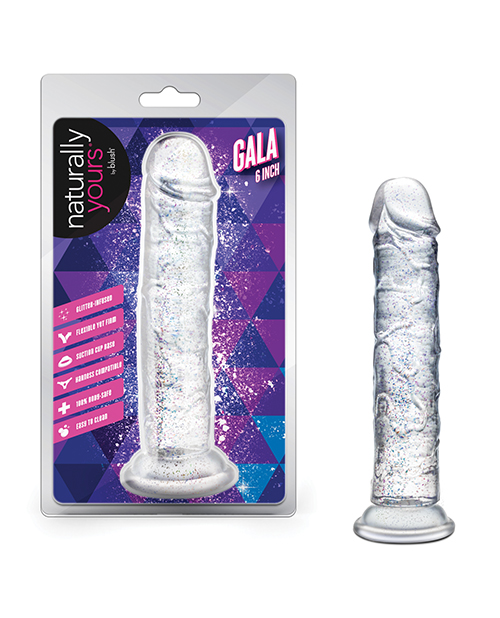 Shop Blush Naturally Yours - Gala - Sparkling Clear Dildo online