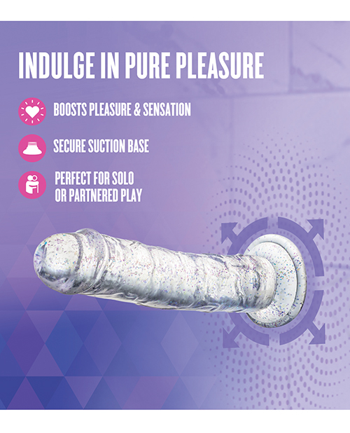Buy Blush Naturally Yours - Glamor - Sparkling Clear Dildo