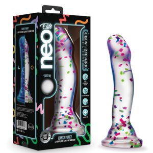 Shop Blush Neo Elite Hanky Panky 7" Confetti Dildo - Glow in the Dark online