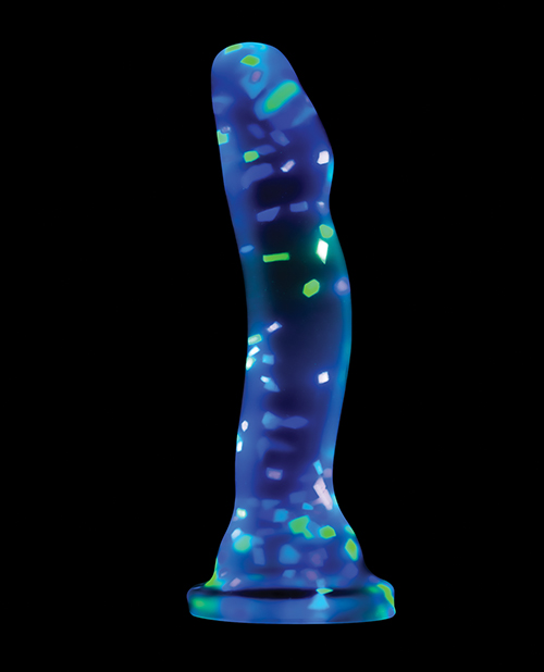 Buy Neo Elite Blush Neo Elite Hanky Panky 7" Confetti Dildo - Glow in the Dark