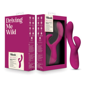 Shop Blush Quinn Rabbit Vibrator - Burgundy online