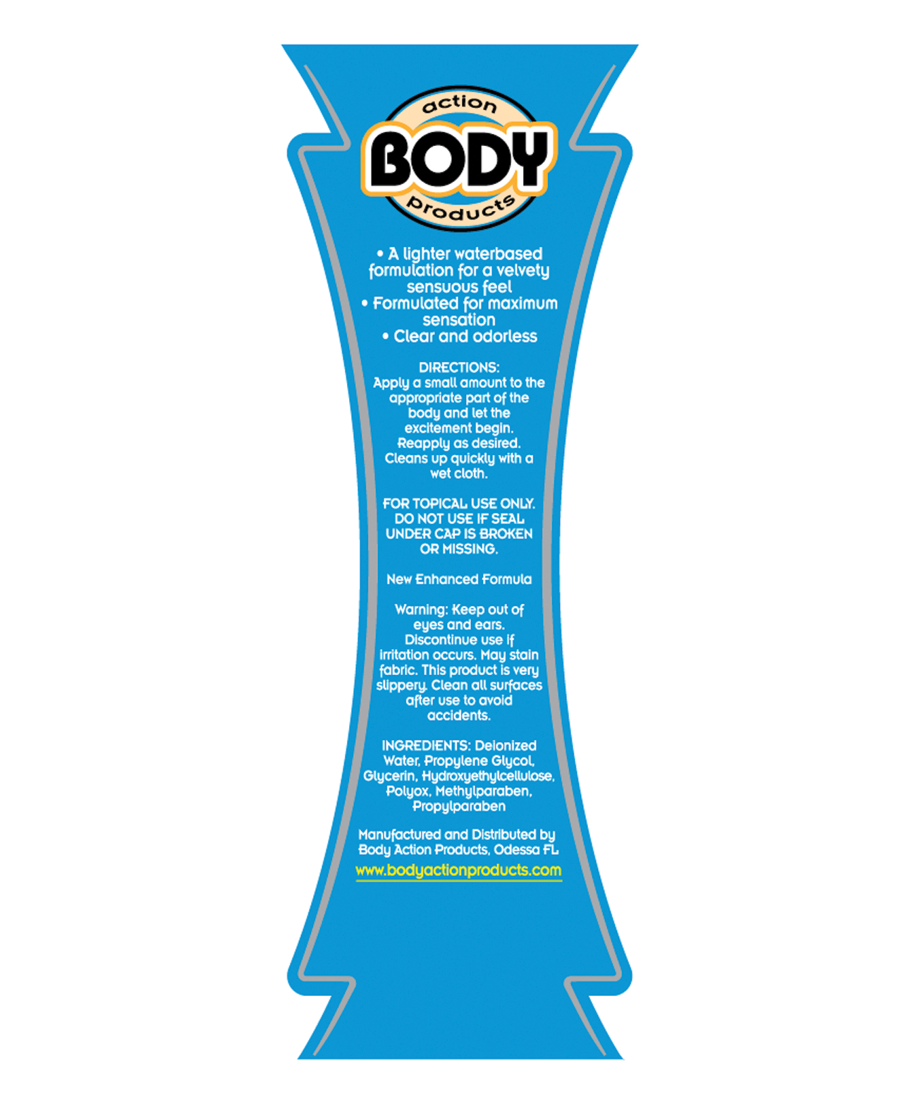 Order Body Action Ultra Glide Water Based - 4.4 oz Bottle online