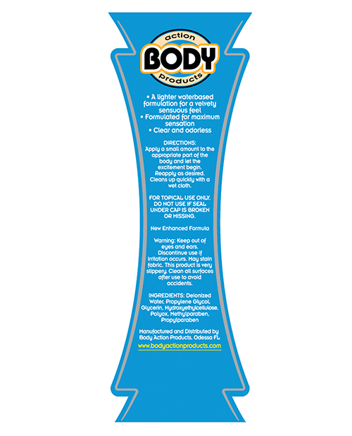 Order Body Action Ultra Glide Water Based Lubricant - 2.3 oz Bottle online