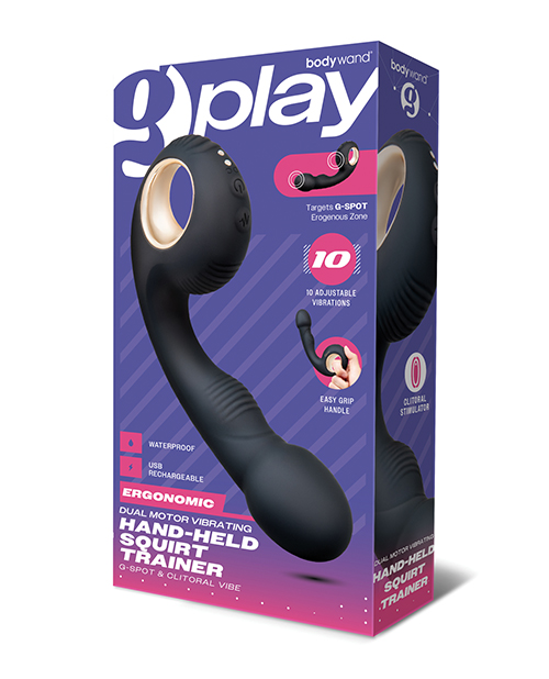 Shop Bodywand G-Play Ergonomic Dual Motor Squirt Trainer - Black online