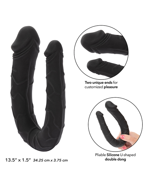 Shop Boundless AC/DC Double Dong - Black