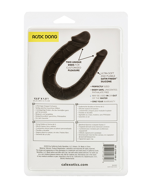Buy Boundless AC/DC Double Dong - Black