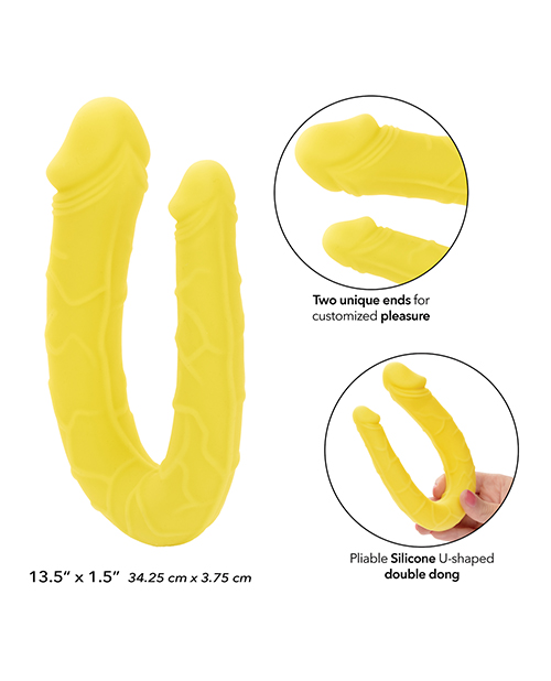 Shop Boundless AC/DC Double Dong - Yellow
