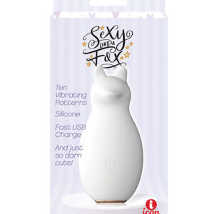 Shop Buzzy Buddy Sexy Like a Fox Vibe - White online